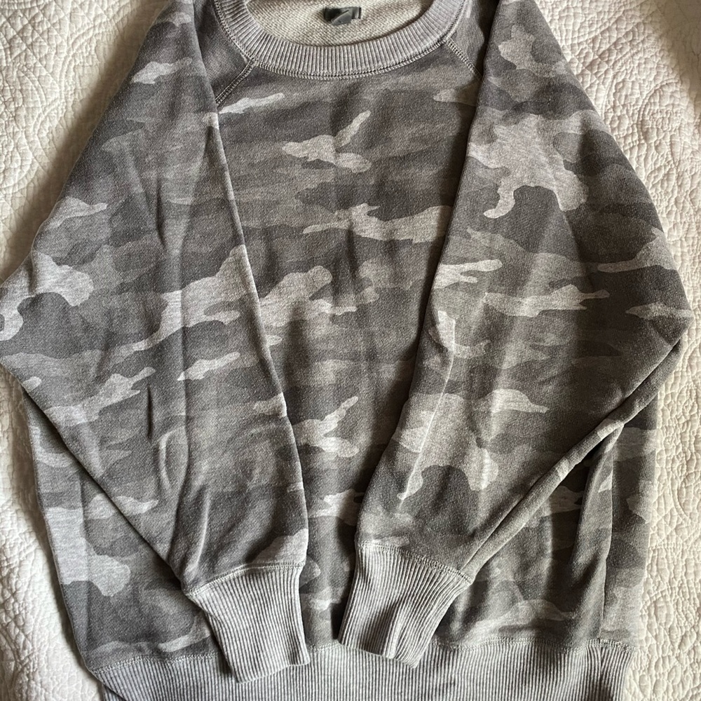 Aerie Camo Sweater
